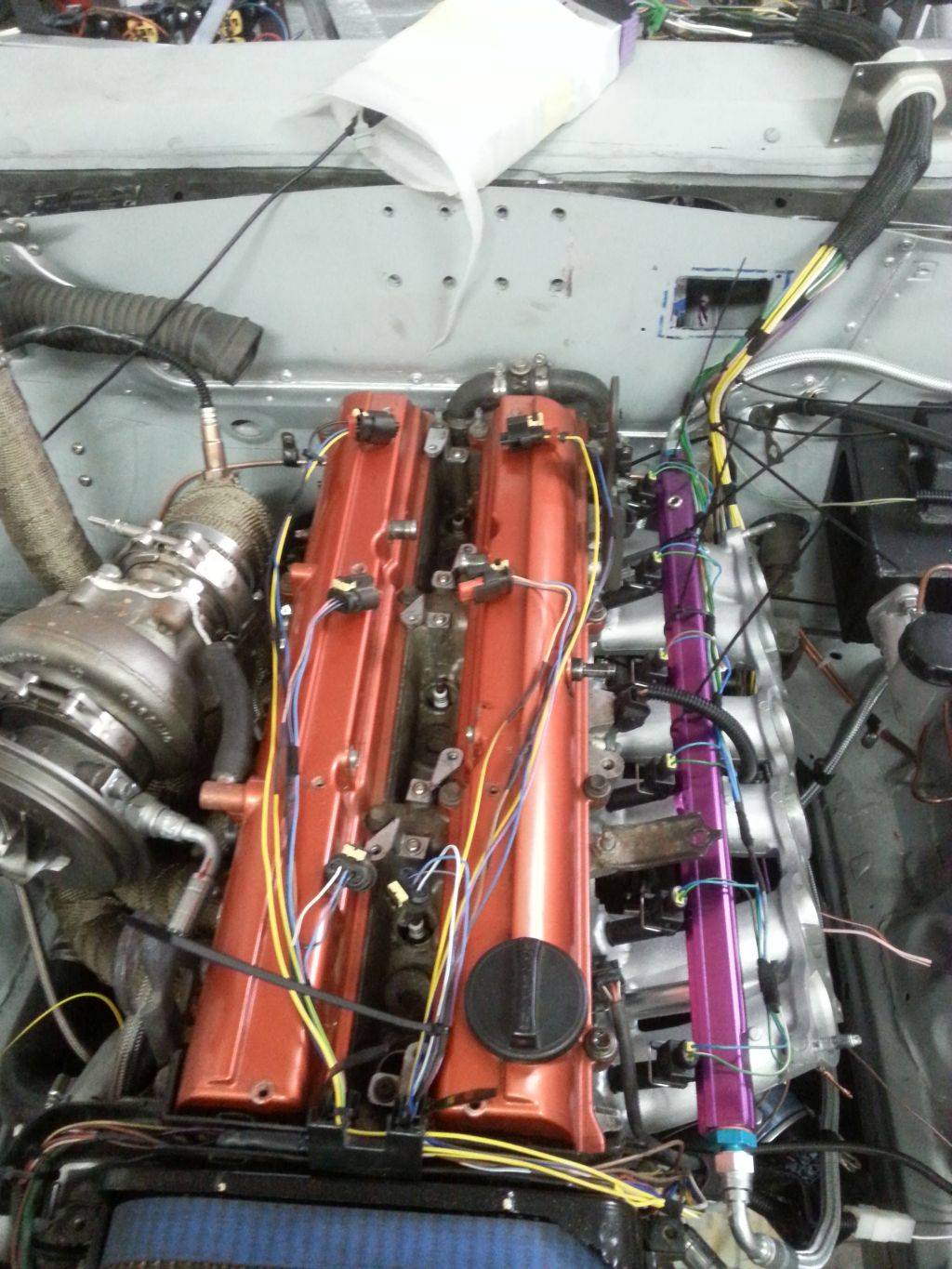 1JZ 2JZ wiring harnes Sonda Lambda LSU 4.2 EGT Siemens DEKA 630ccm cewki bosch P65, czujnik temperatury i ciśnienia oleju, MAC valve