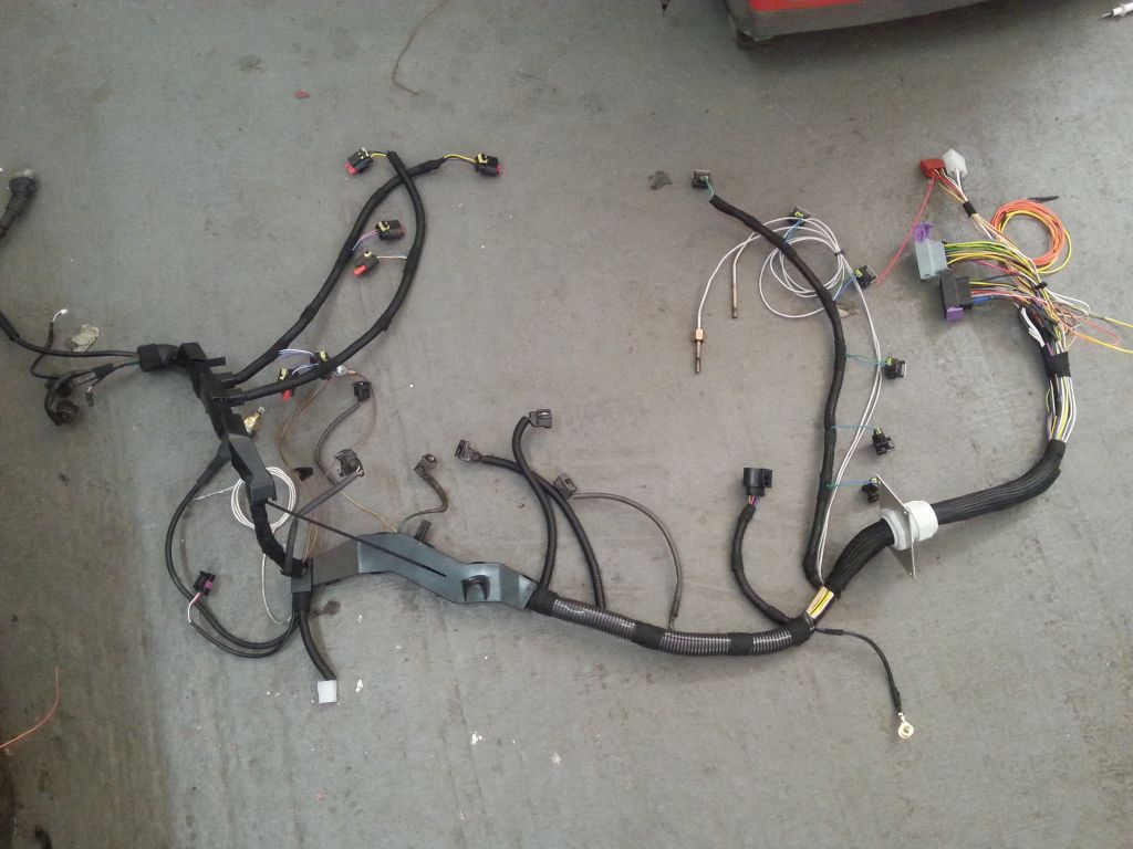 1JZ 2JZ GTE wiring harnes instalacja silnika