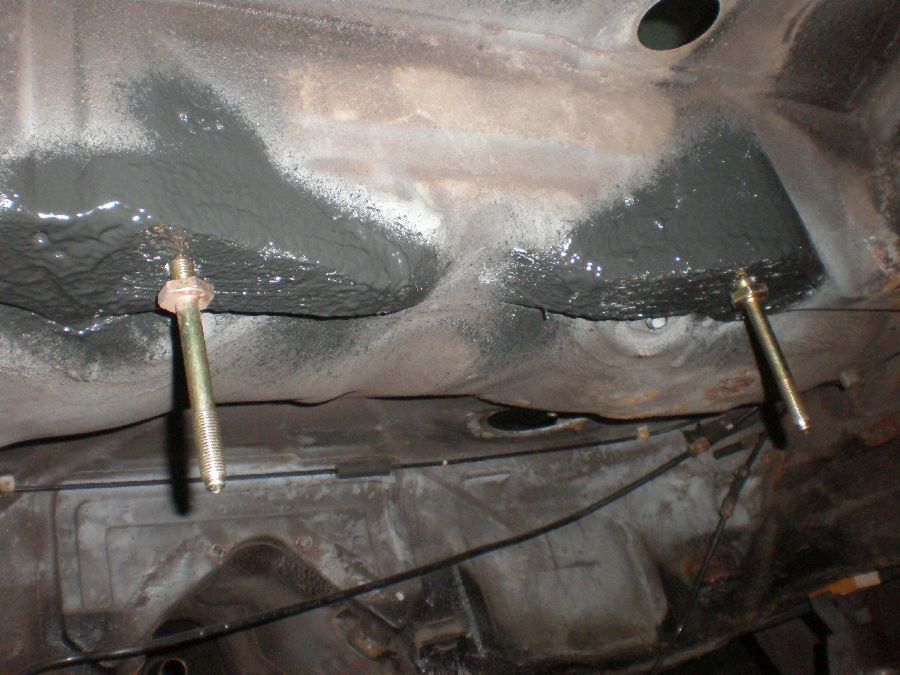 naprawione mocowanie tylnego wózka w BMW E36