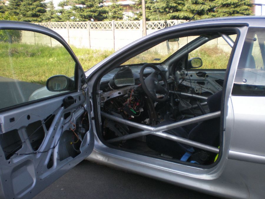 Peugeot 206 klatka bezpieczeństwa Adamat