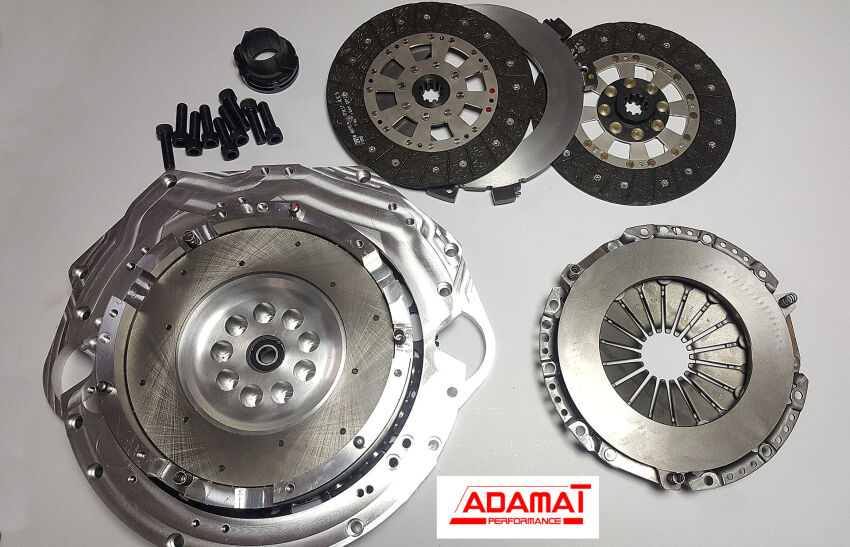 Sprzęgło dwutarczowe BMW M60/M62/S62/N62 + skrzynia BMW M50/M52/M54/S50/S52/N54/M57/M57N/M57N2