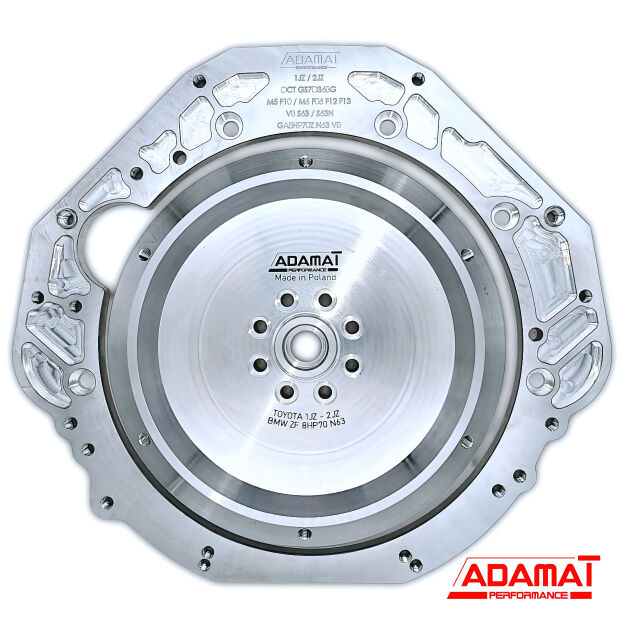 Toyota 1JZ 1JZ-FSE 1JZ-GE 1JZ-GTE 2JZ 2JZ-FSE 2JZ-GE 2JZ-GTE swap zestaw adapter koło zamachowe flexplate BMW ZF 8HP70 8HP V8 N63
