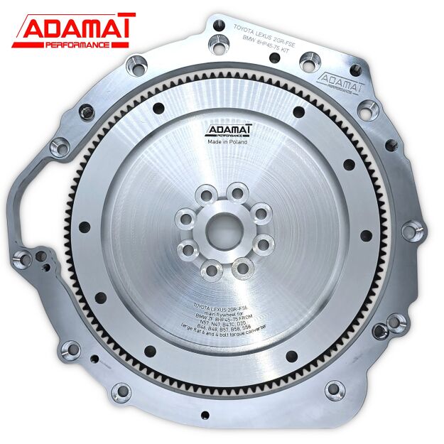 Toyota 2GR-FE 2GR GR adapter koło zamachowe flywheel flexplate BMW ZF 8HP45 / 8HP50 / 8HP51 / 8HP70 /8HP75 B46 B47 B48 B58 N57 B57 S58 