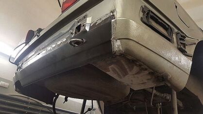 BMW E30 Touring - prace blacharskie